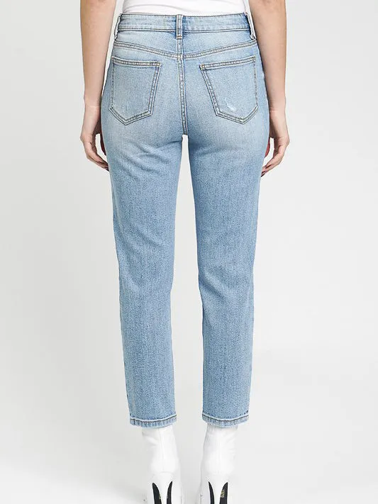 Tobi High Rise Relaxed Crop Jeans