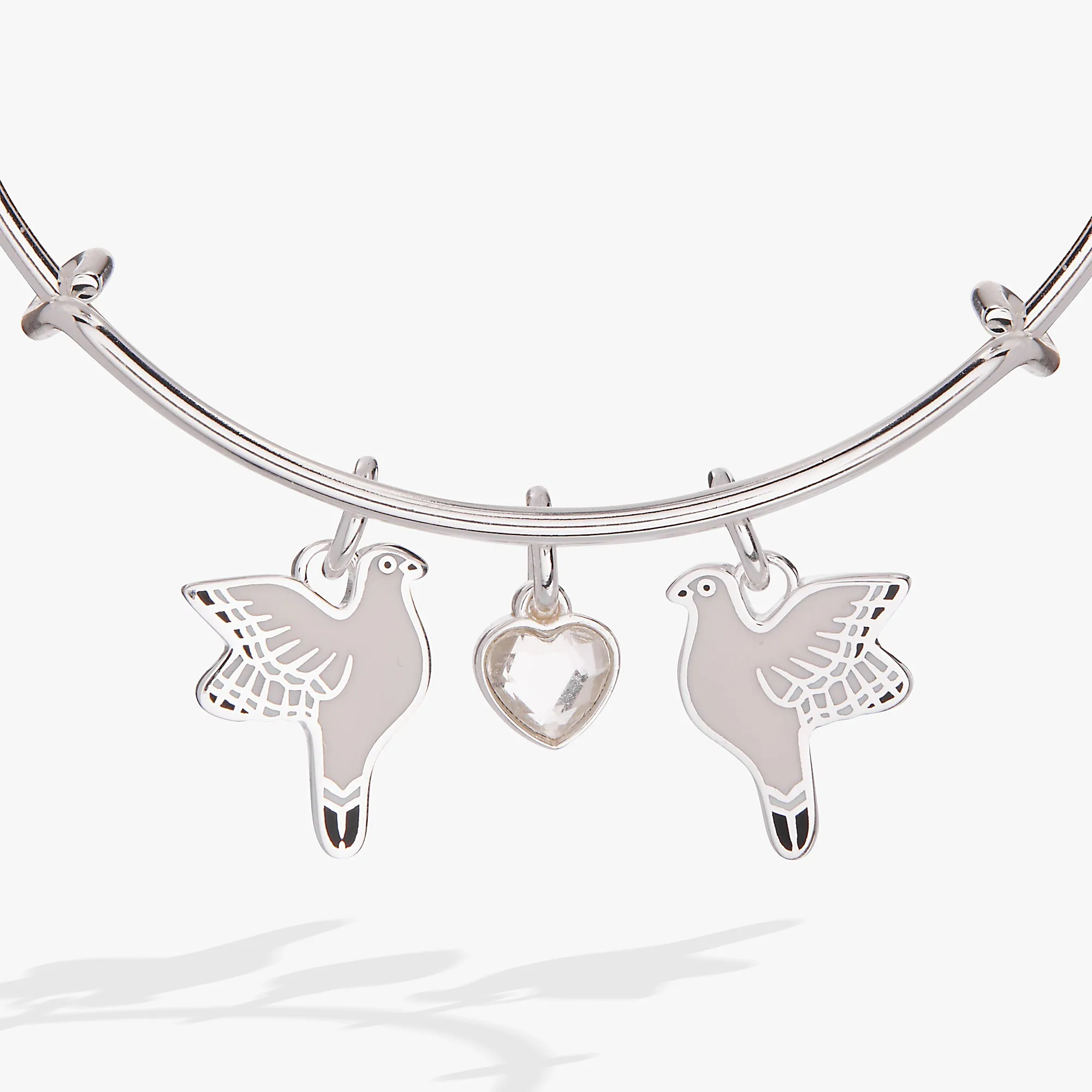 Turtle Dove Multi-Charm Bangle