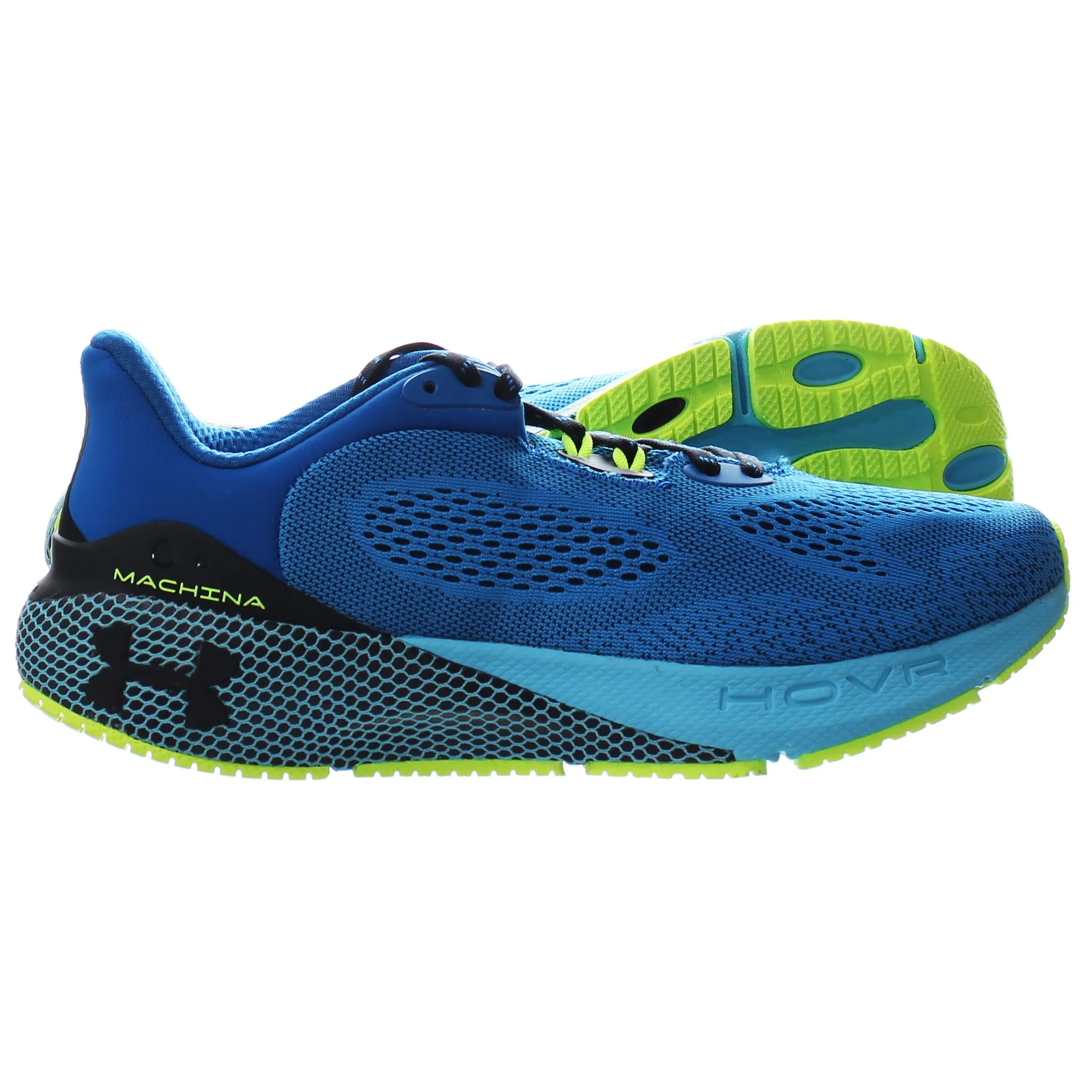 Under Armour HOVR Machina 3 Blue Mens Running Trainers