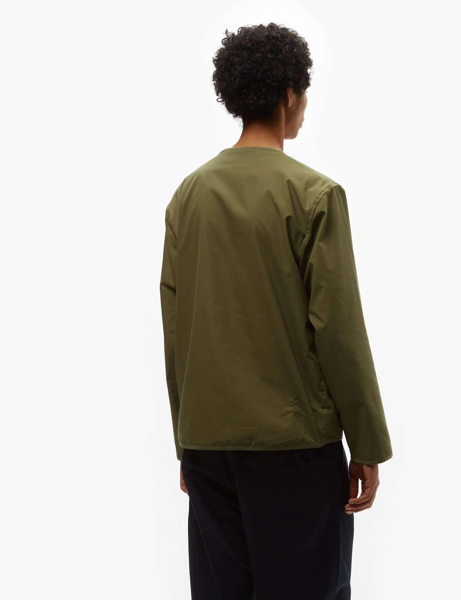 Universal Works Parachute Liner Jacket (Recycled Poly) - Olive Green