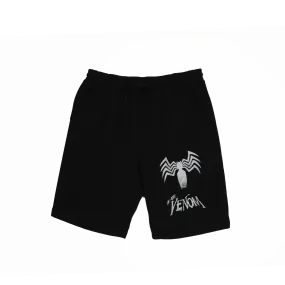 Venom Distressed Icon Black Shorts