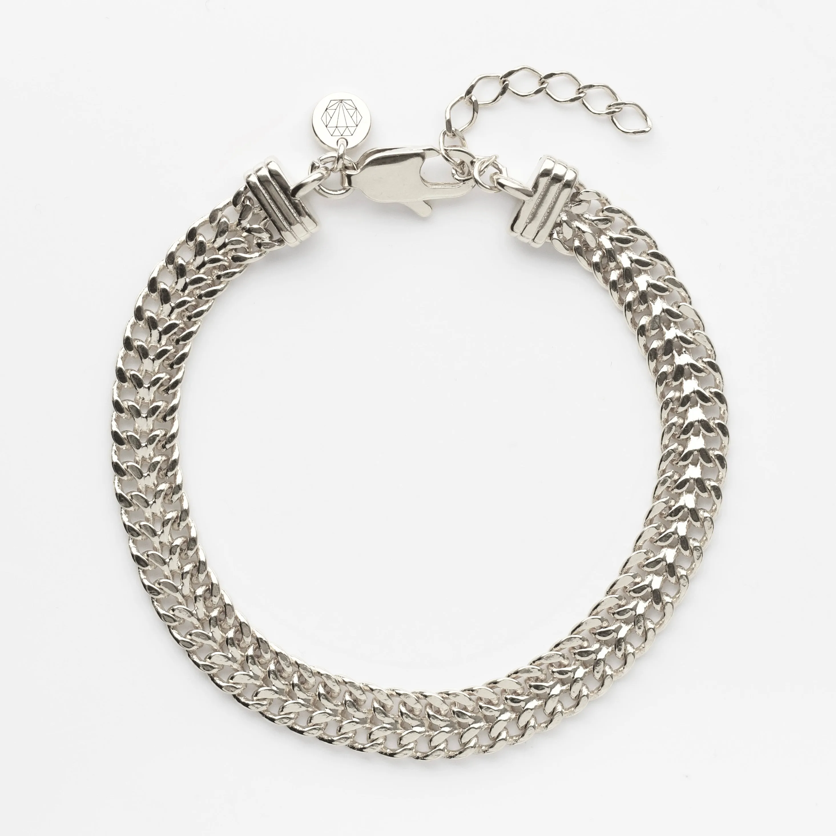 Vintage Luxe Woven Chain Bracelet