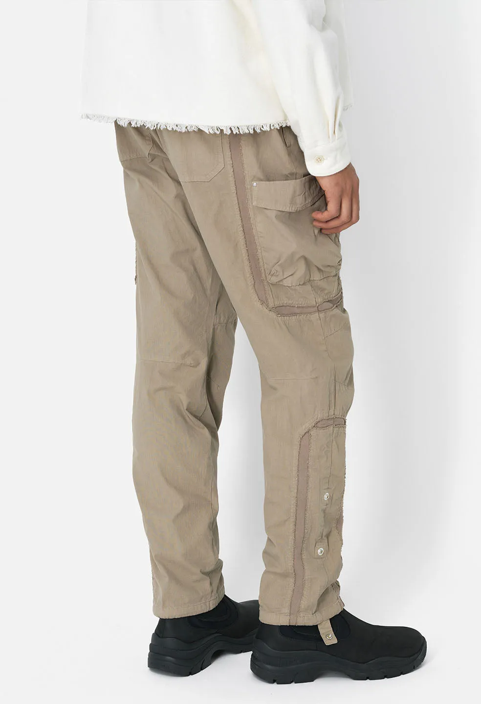 Vintage Slab Cargo Pant / Bark