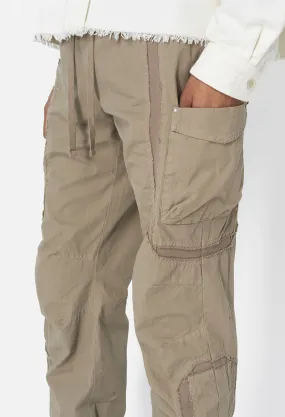 Vintage Slab Cargo Pant / Bark