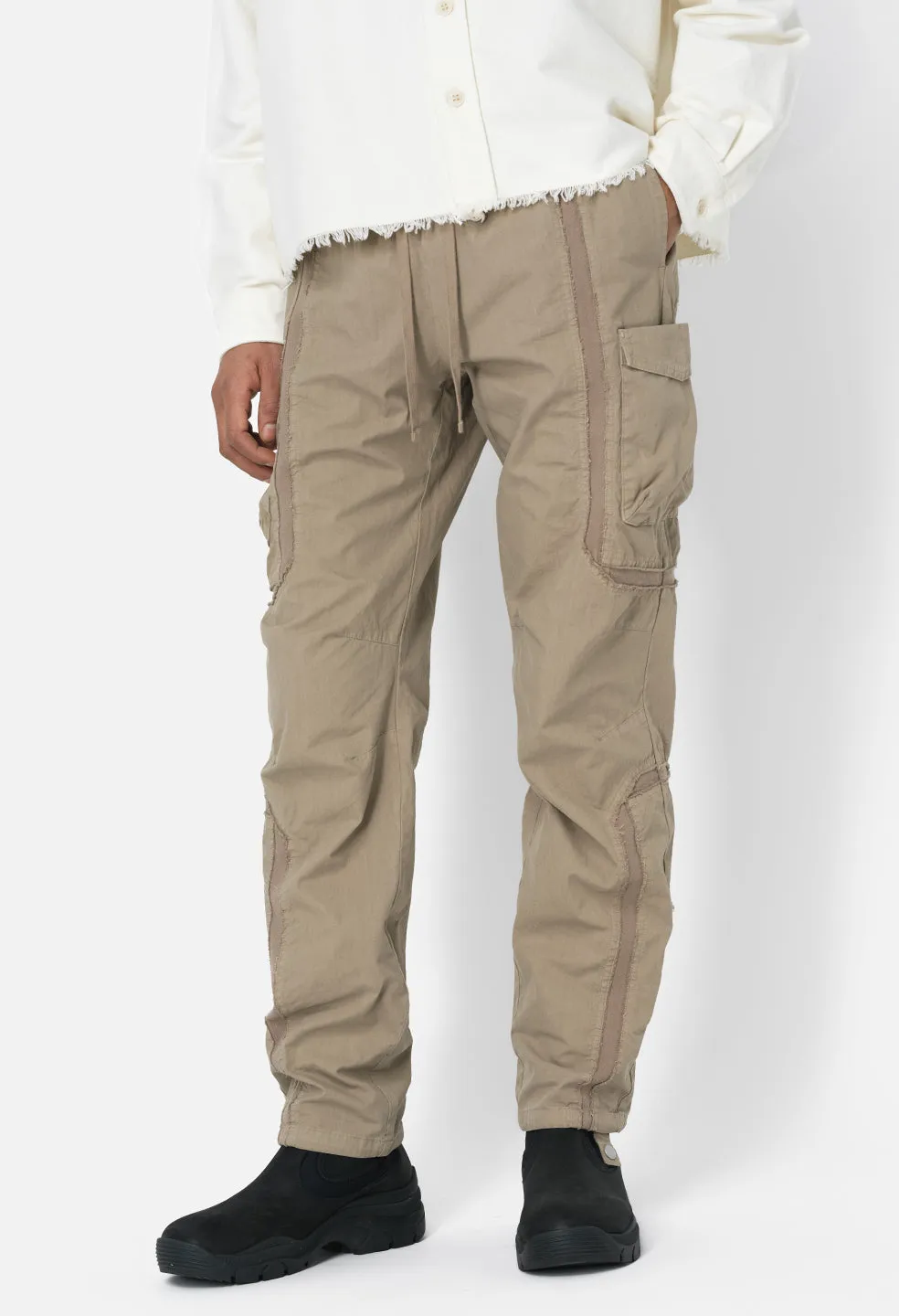 Vintage Slab Cargo Pant / Bark