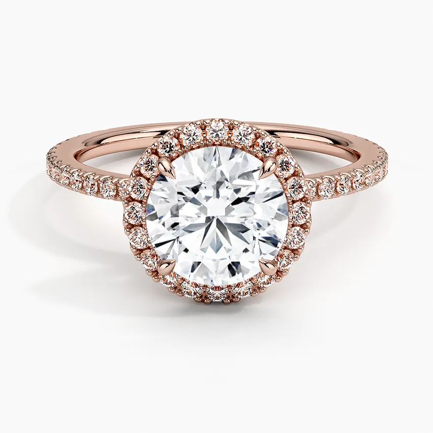 Waverly Halo Diamond Engagement Ring [Setting Only] - EC099