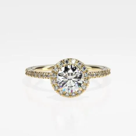 Waverly Halo Diamond Engagement Ring [Setting Only] - EC099