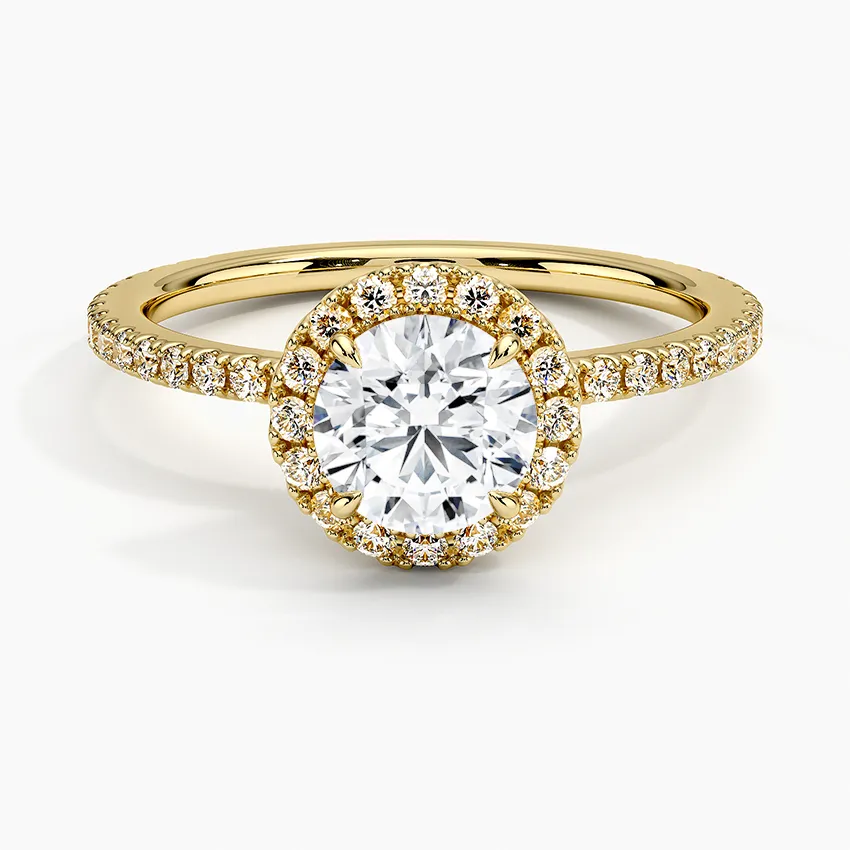 Waverly Halo Diamond Engagement Ring [Setting Only] - EC099