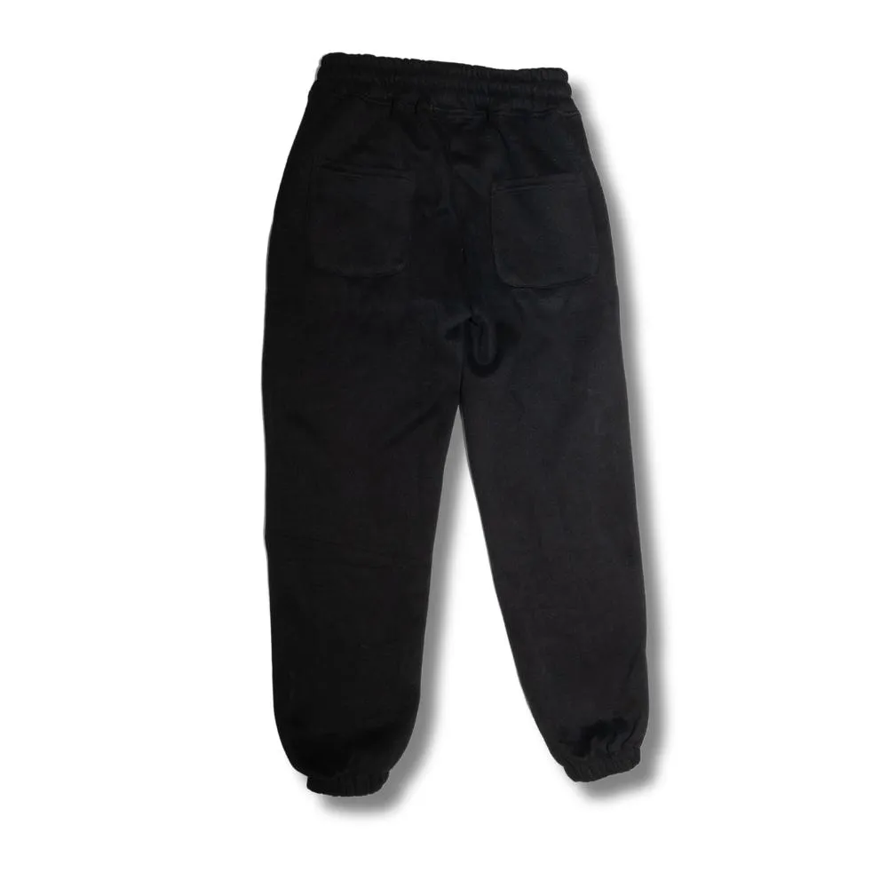 Waves Collection 001 Sweatpants (Triple Black)